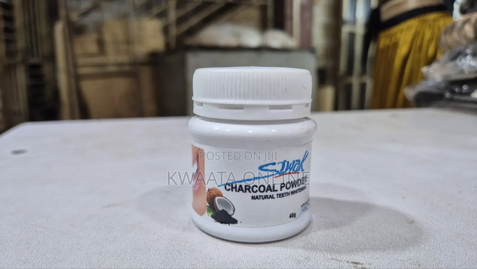 Teeth Whitening Charcoal Powder For Yellow Teeth Removal - 40 Gm