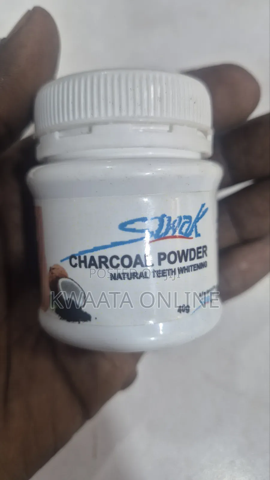 Teeth Whitening Charcoal Powder For Yellow Teeth Removal - 40 Gm