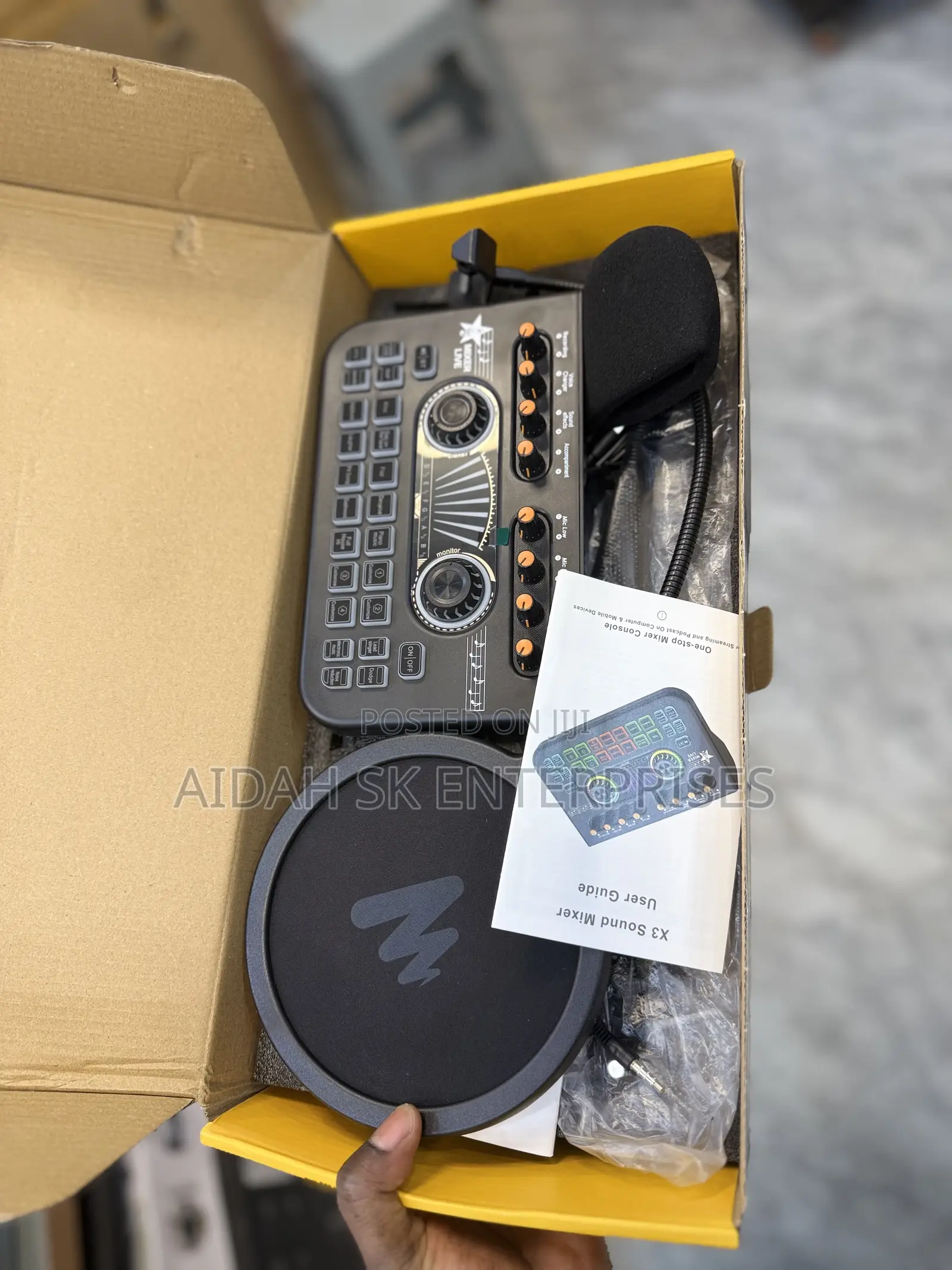 Maono Au-A03 Condenser Microphone Kit Podcast Mic With Boom Arm