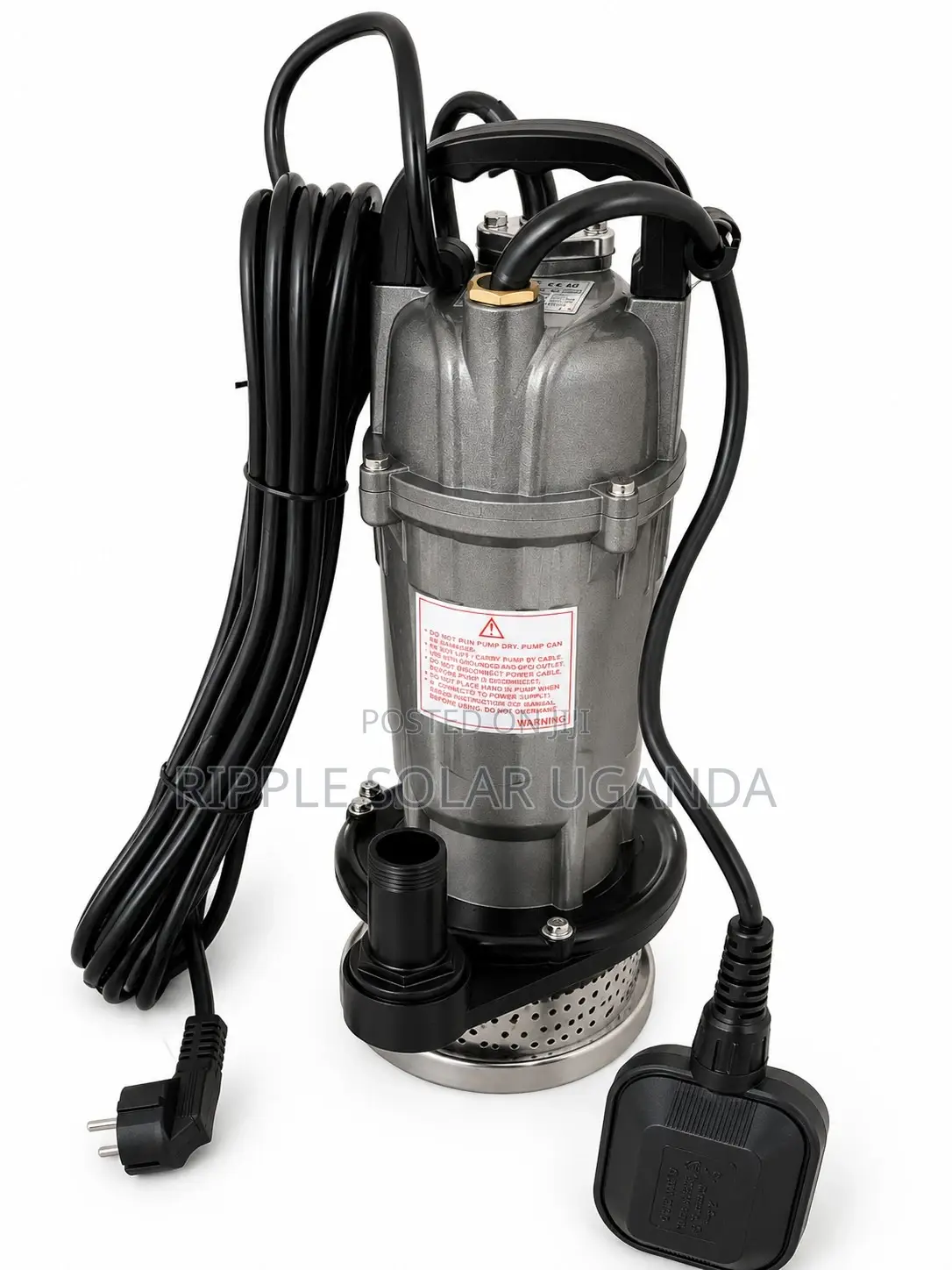 370w Ac Electric Submersible Water Pump, 18m Head, 6480l/H