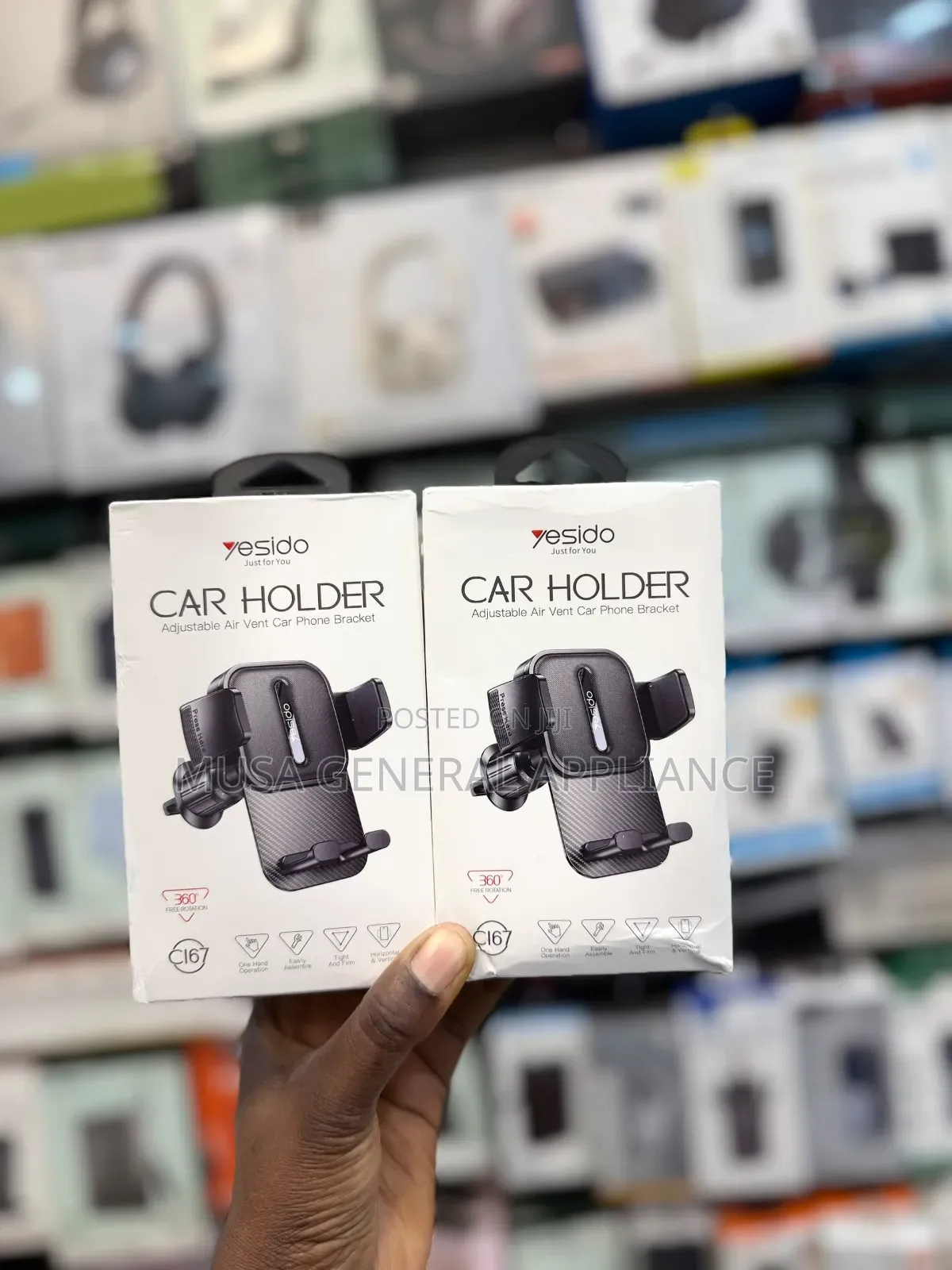Flexible Portable Car Phone Holder