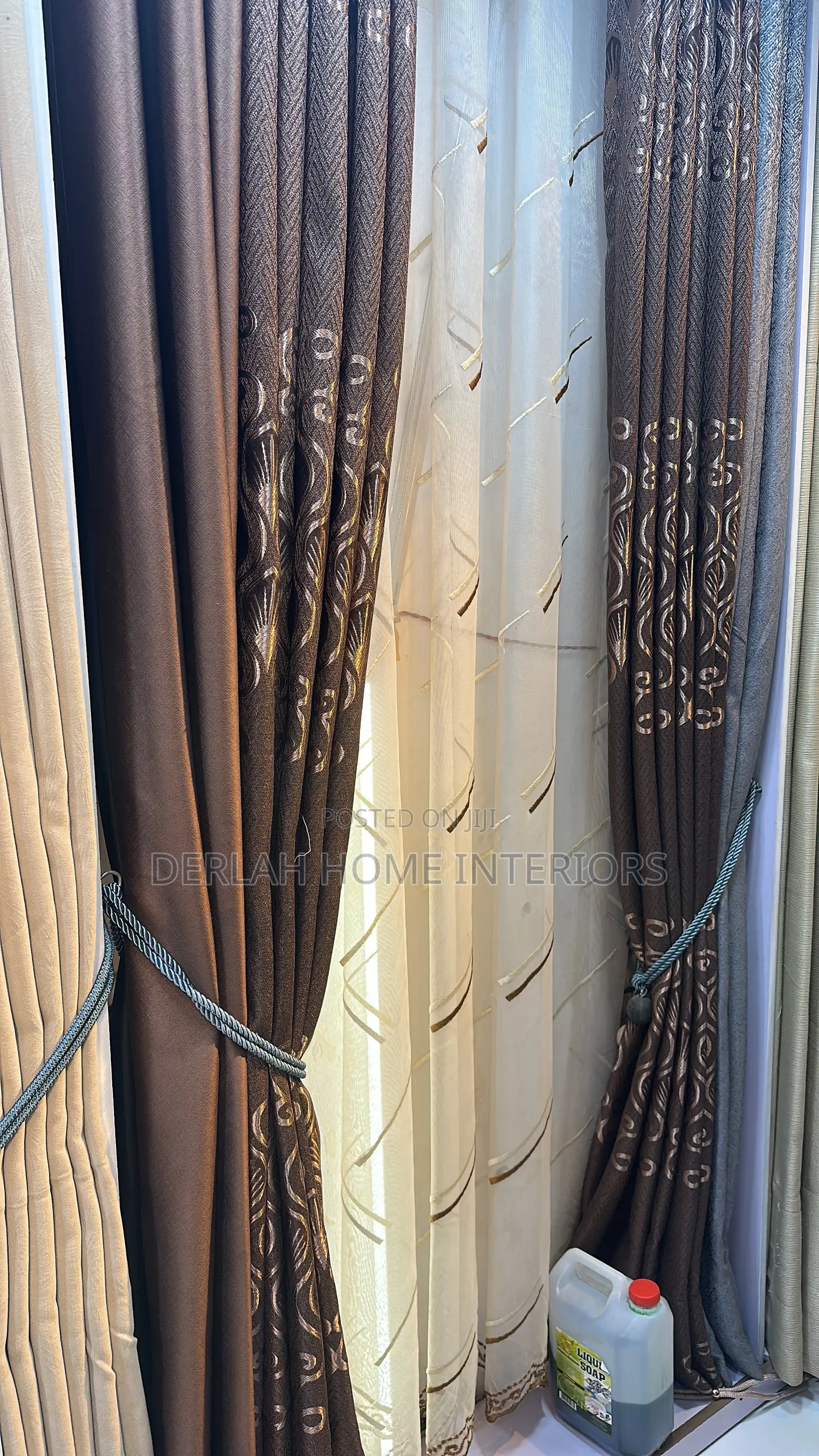 Baby Blue / Light Blue Curtain