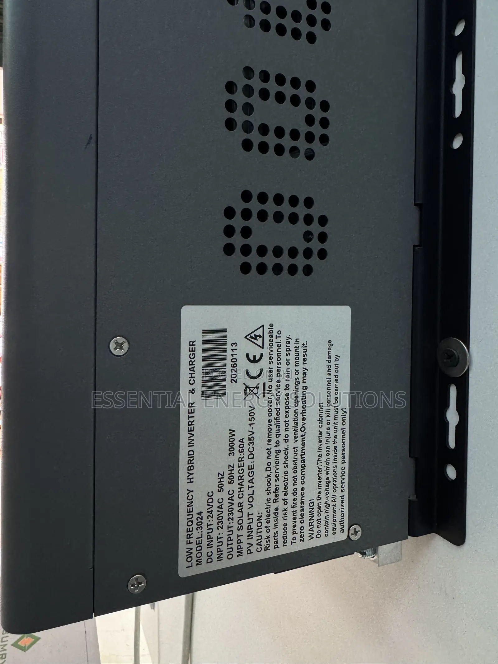 3000w 24v Low Frequency Hybrid Inverter
