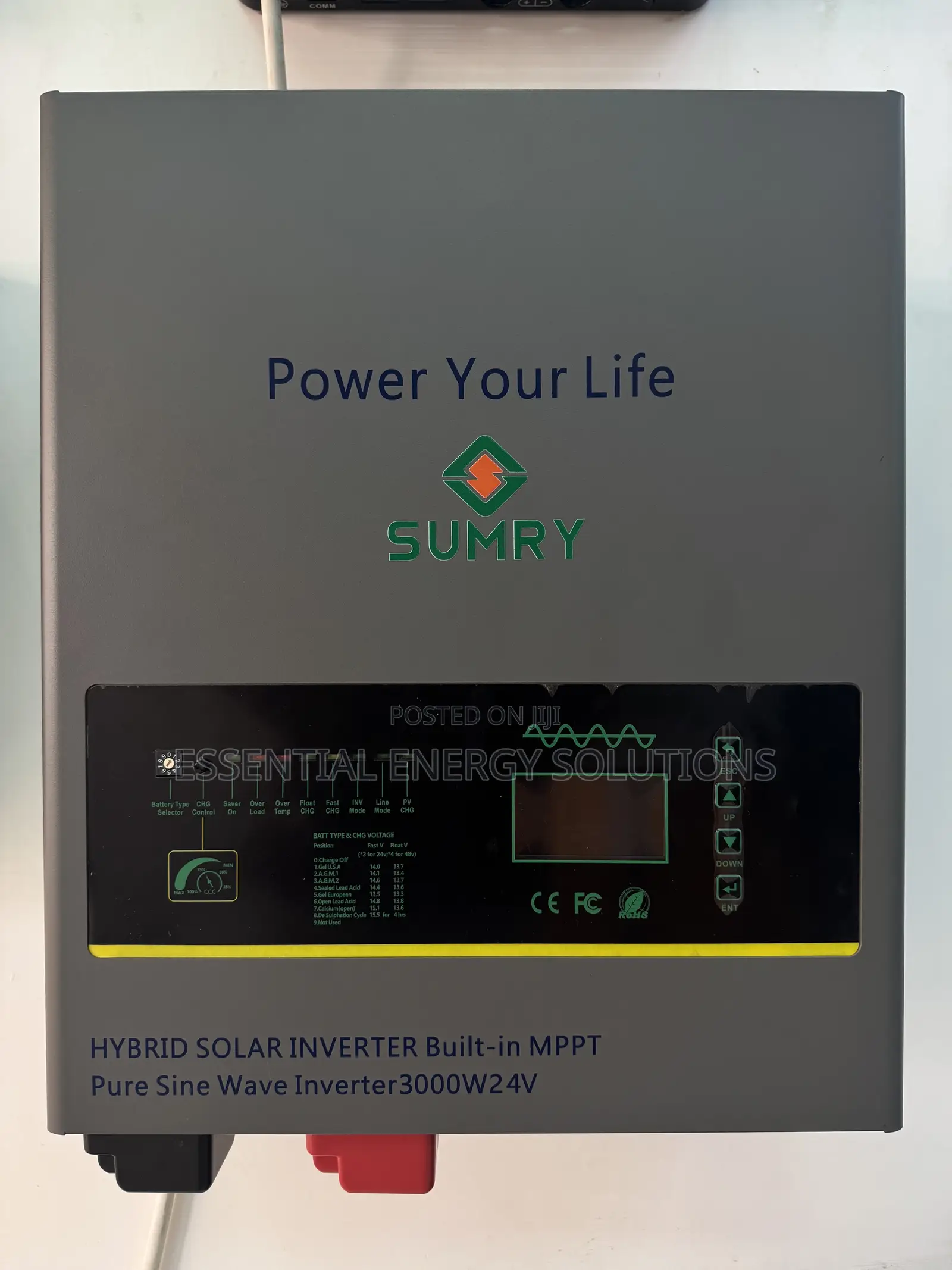 3000w 24v Low Frequency Hybrid Inverter