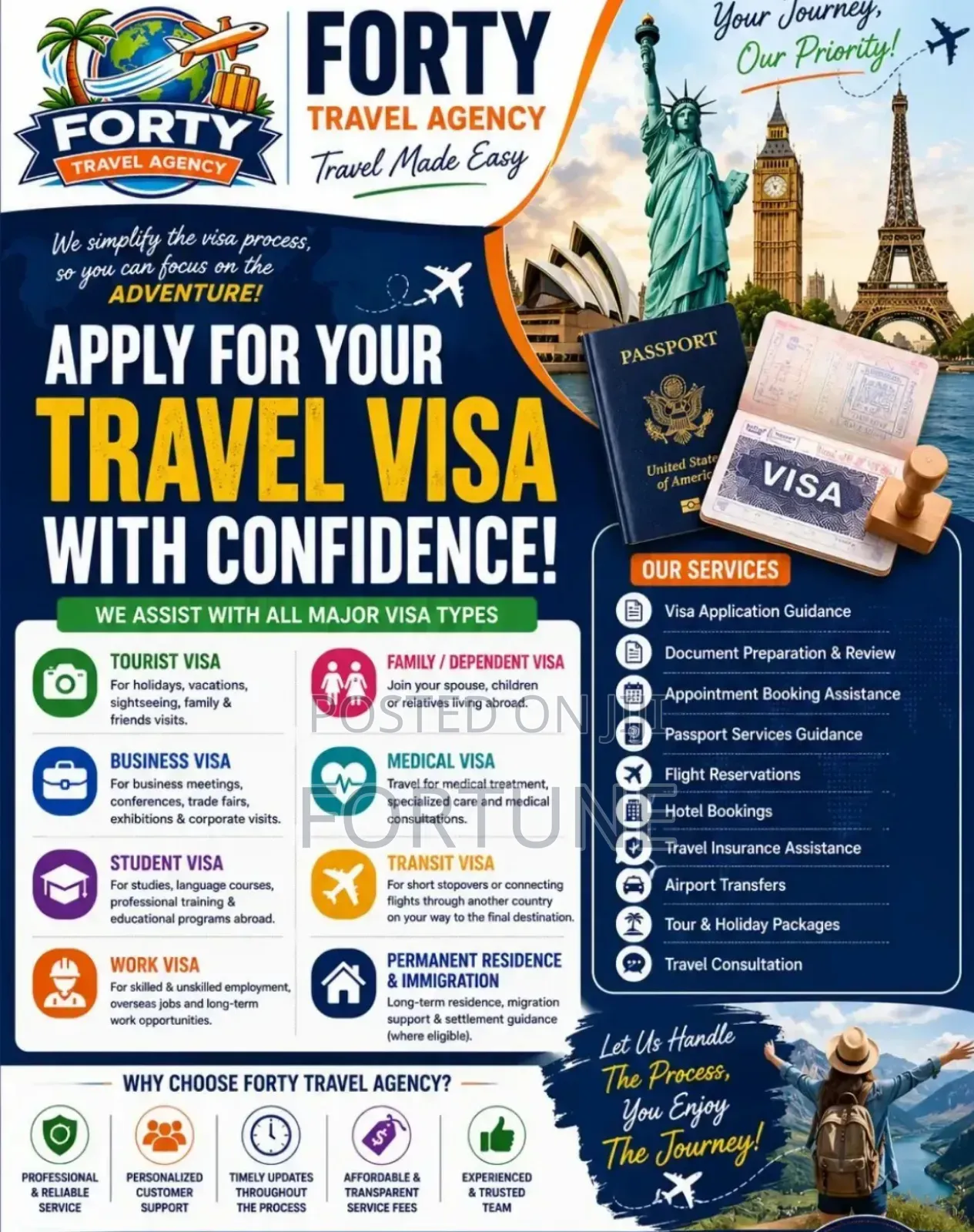 Apply for Your Travel Visa Today!