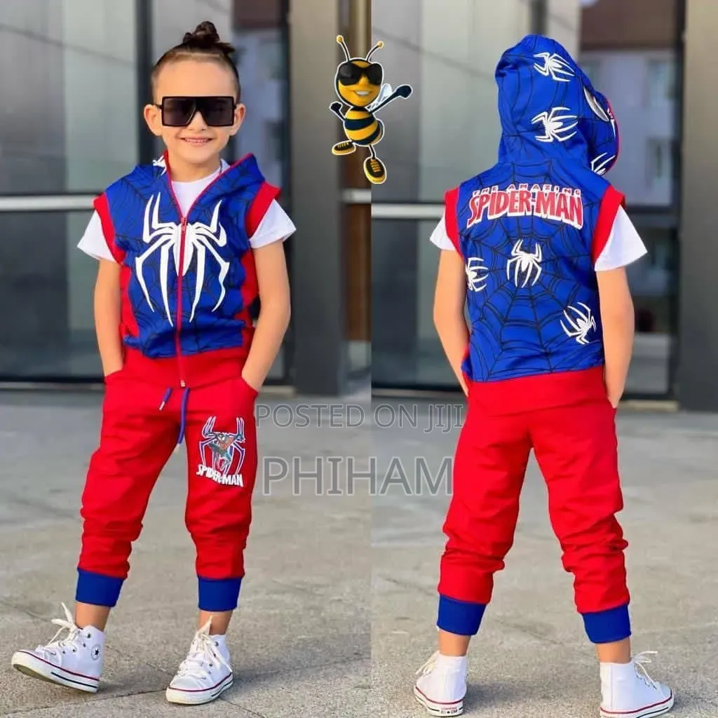 Spiderman 3pc Set Outfit(2 to 8yrs)