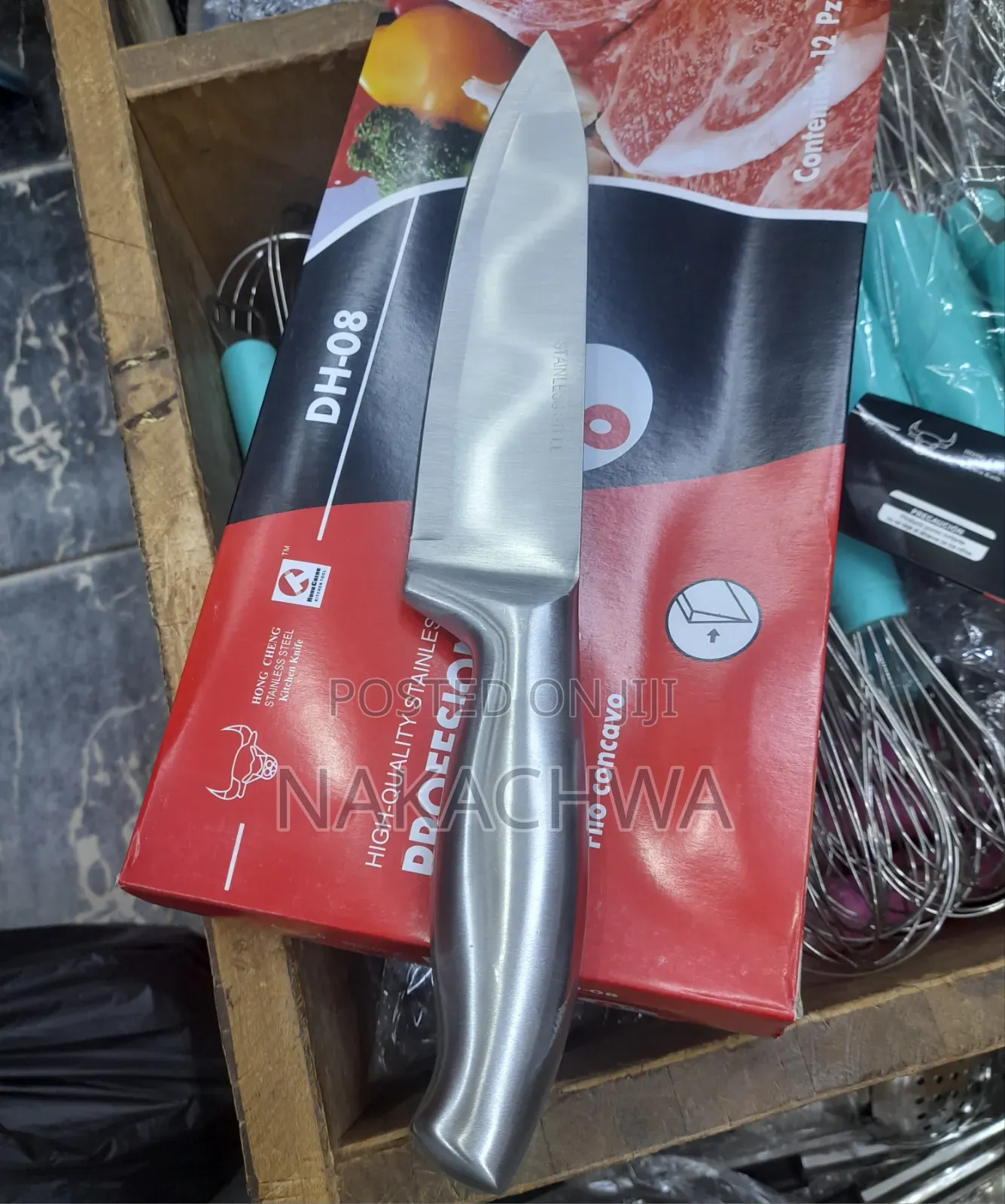 3 Pieces of Aluminium Kitchen Knife