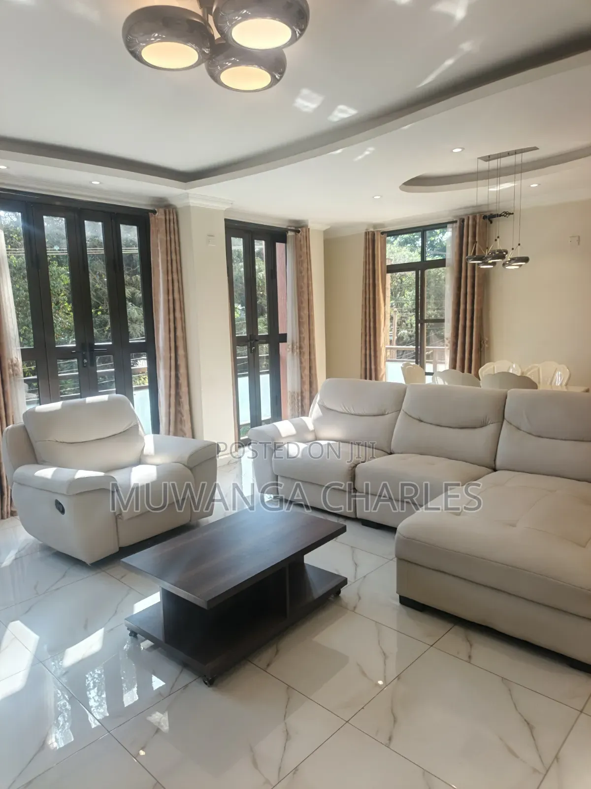 Furnished 3bdrm Apartment in Fs Properties Ltd, Nakawa for rent