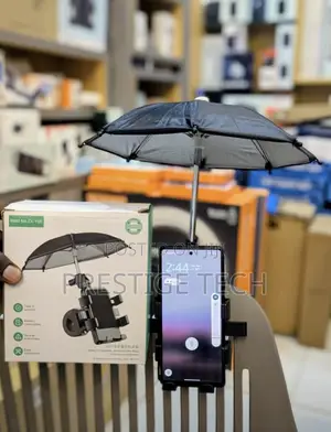 Universal Bike Rack / Bicycle Phone Holder With Umbrella