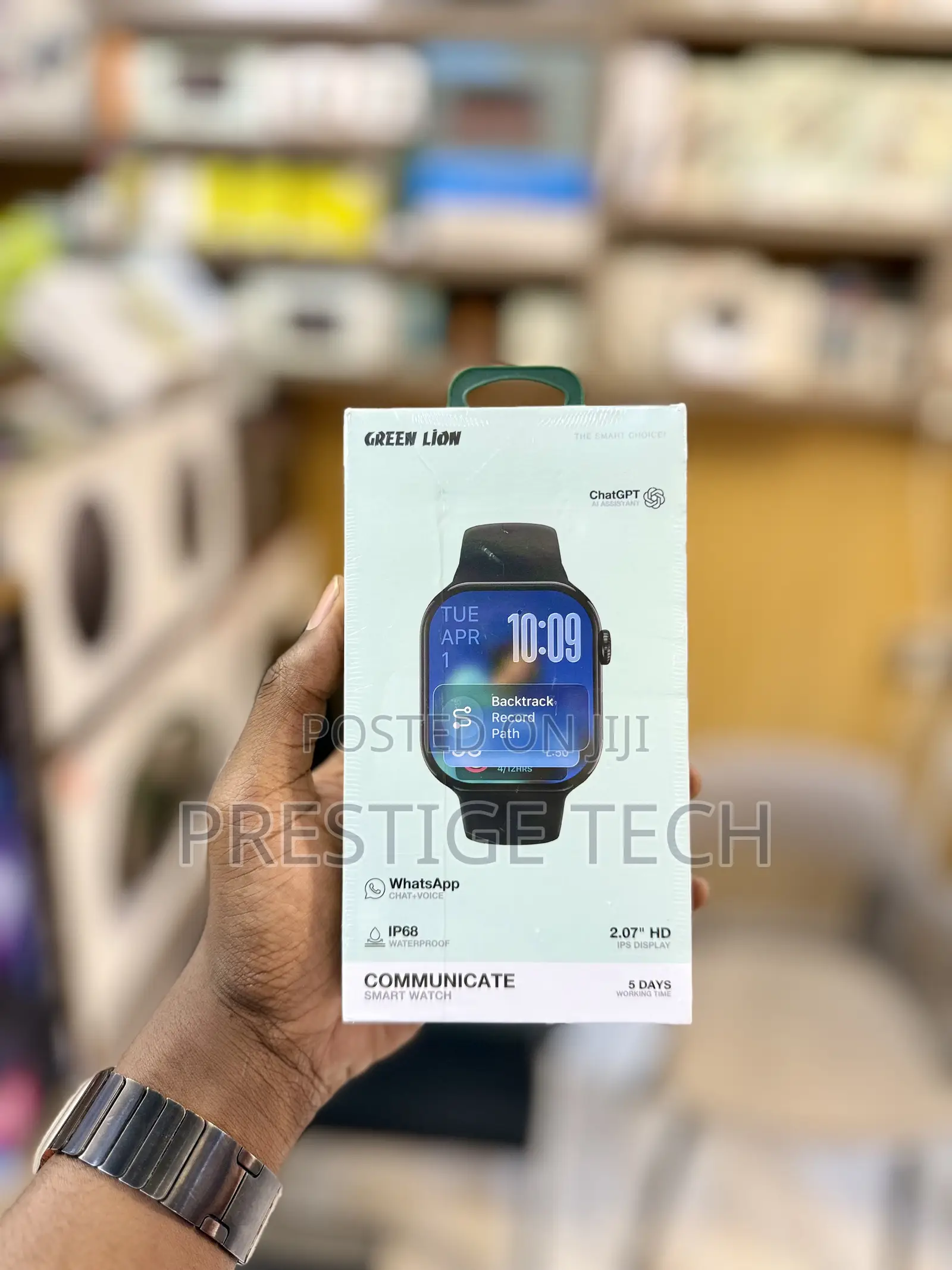 Green Lion Communicate Smart Watch 2.07 Inch Hd Screen With Chatgpt