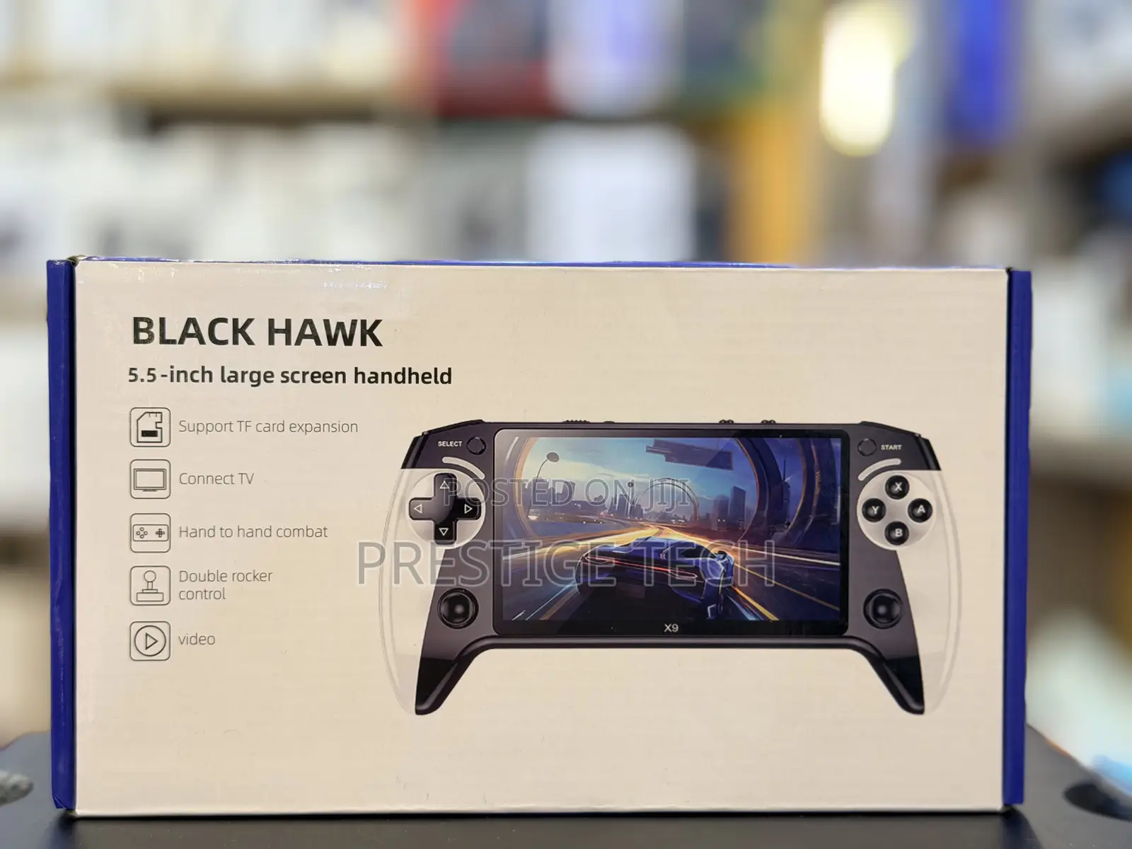 Black Hawk X9 Handheld Retro Game Console With 12,500 Built in Games