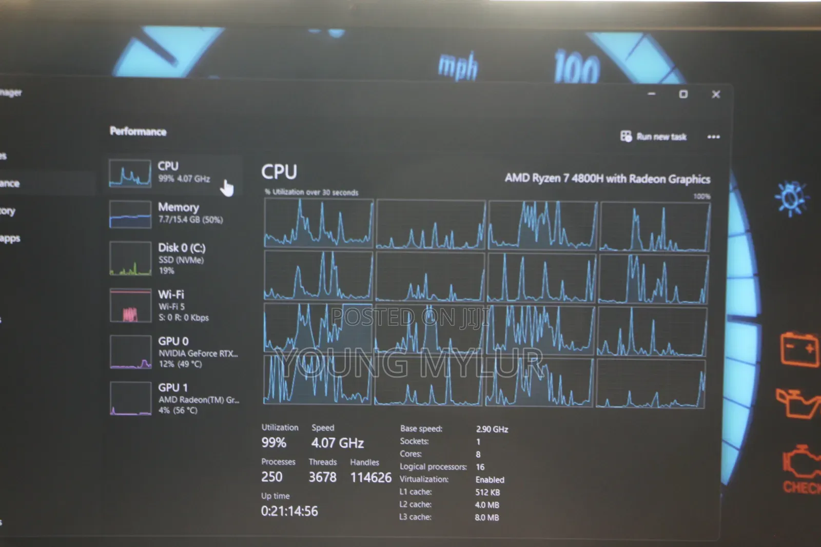 Laptop Asus TUF Gaming A15 16GB AMD Ryzen 7 SSD 512GB
