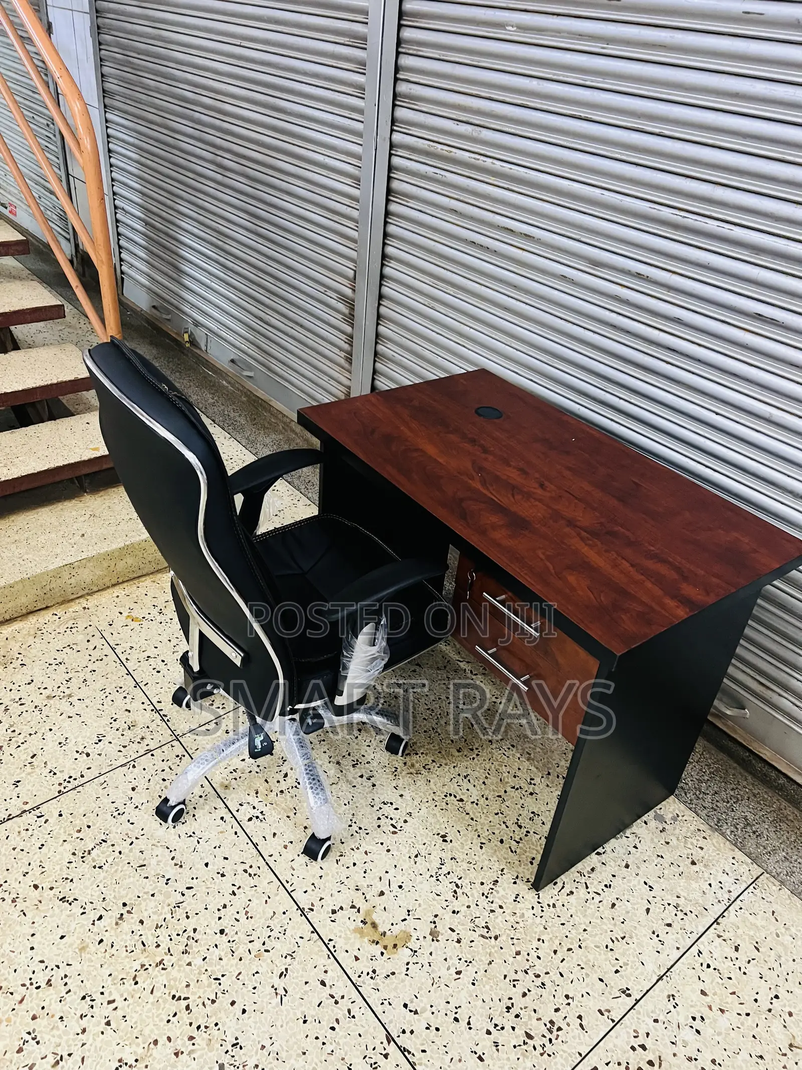 Office Desk and a Chair