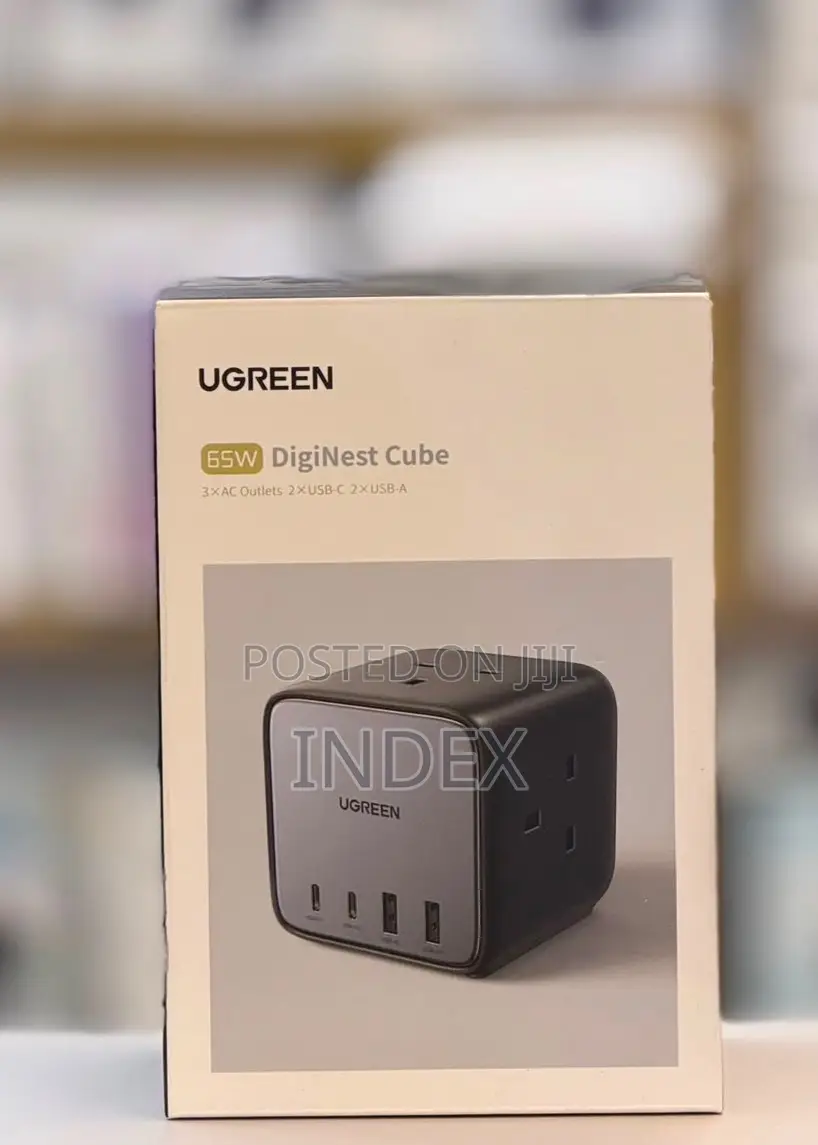 Ugreen Power Strip 65w, Extension Cord , 7-in-1 Charger Station