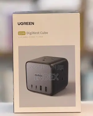 Ugreen Power Strip 65w, Extension Cord , 7-in-1 Charger Station