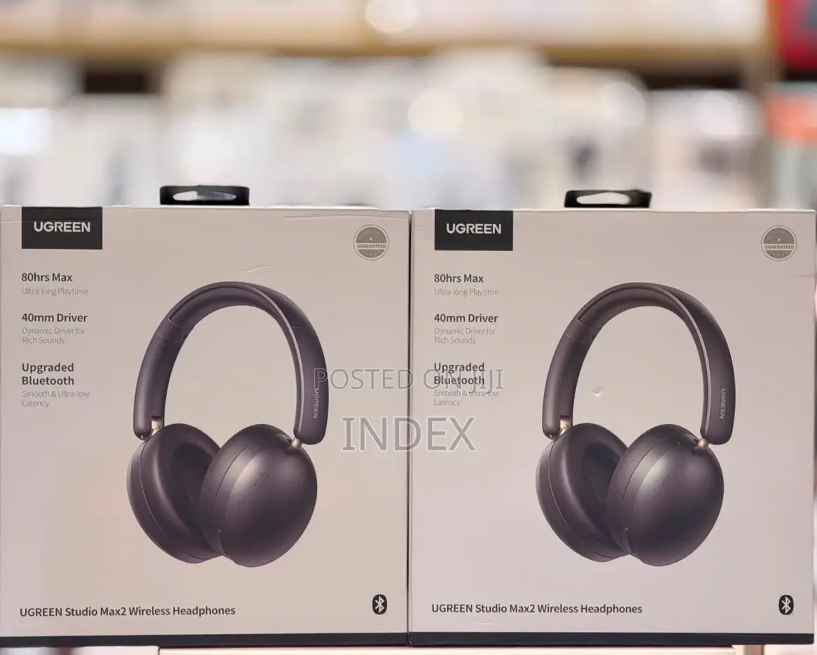 Ugreen Hitune Studio Max 2 Wireless Over Ear Headphones, Bluetooth