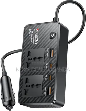 Yesido Car Inverter• 200w Vehicle Power Inverter Fast Charging