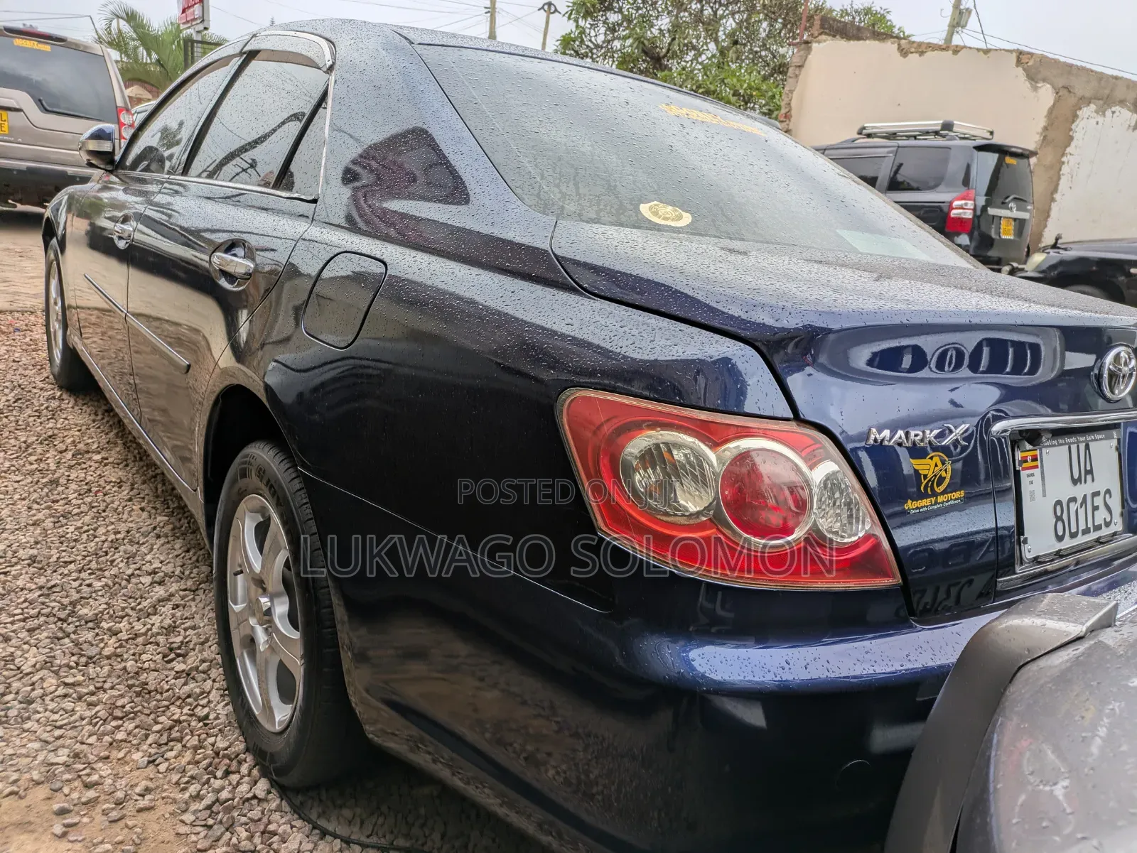 Toyota Mark X 2008 Blue