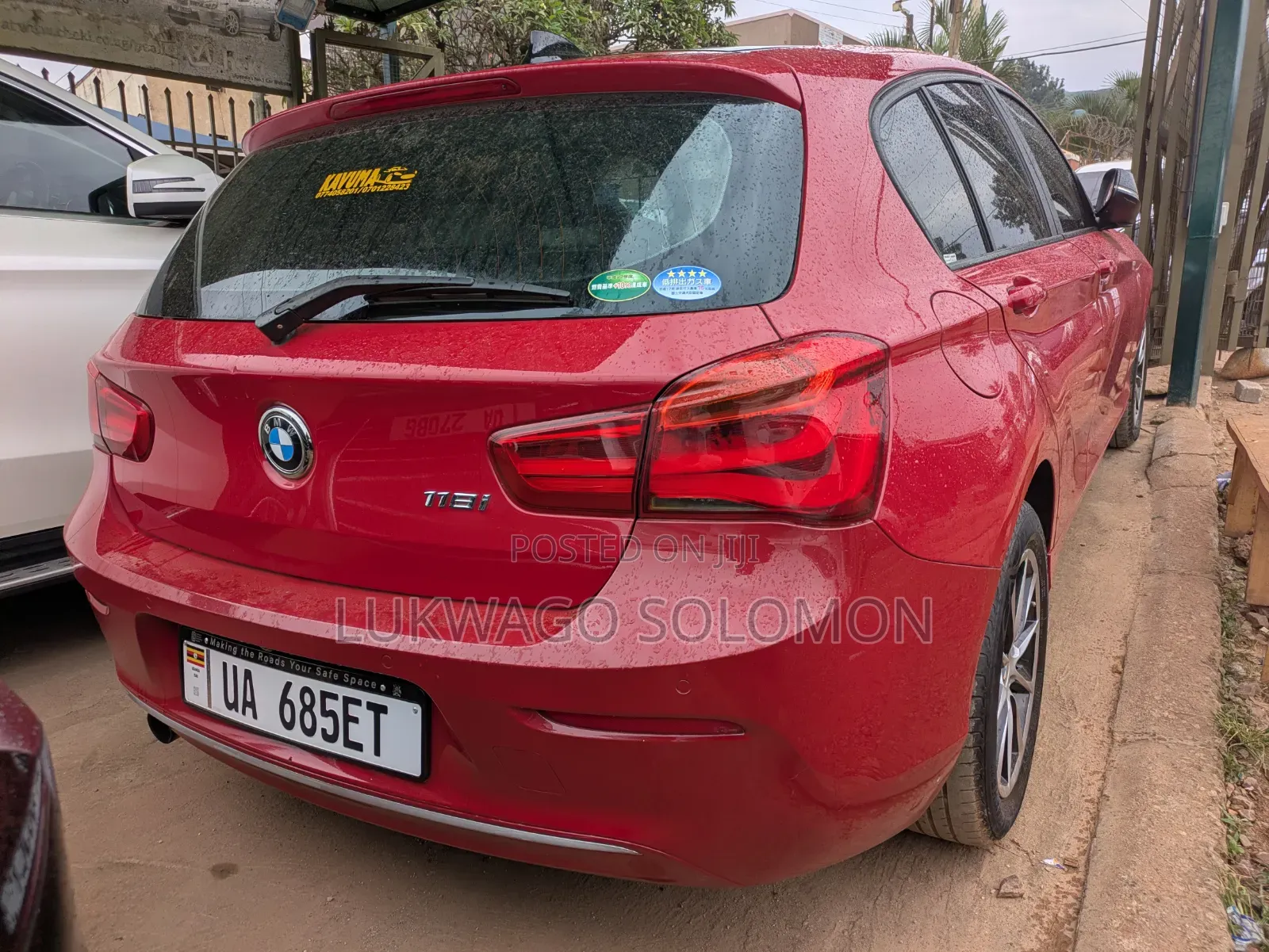 BMW 118i 2014 Red