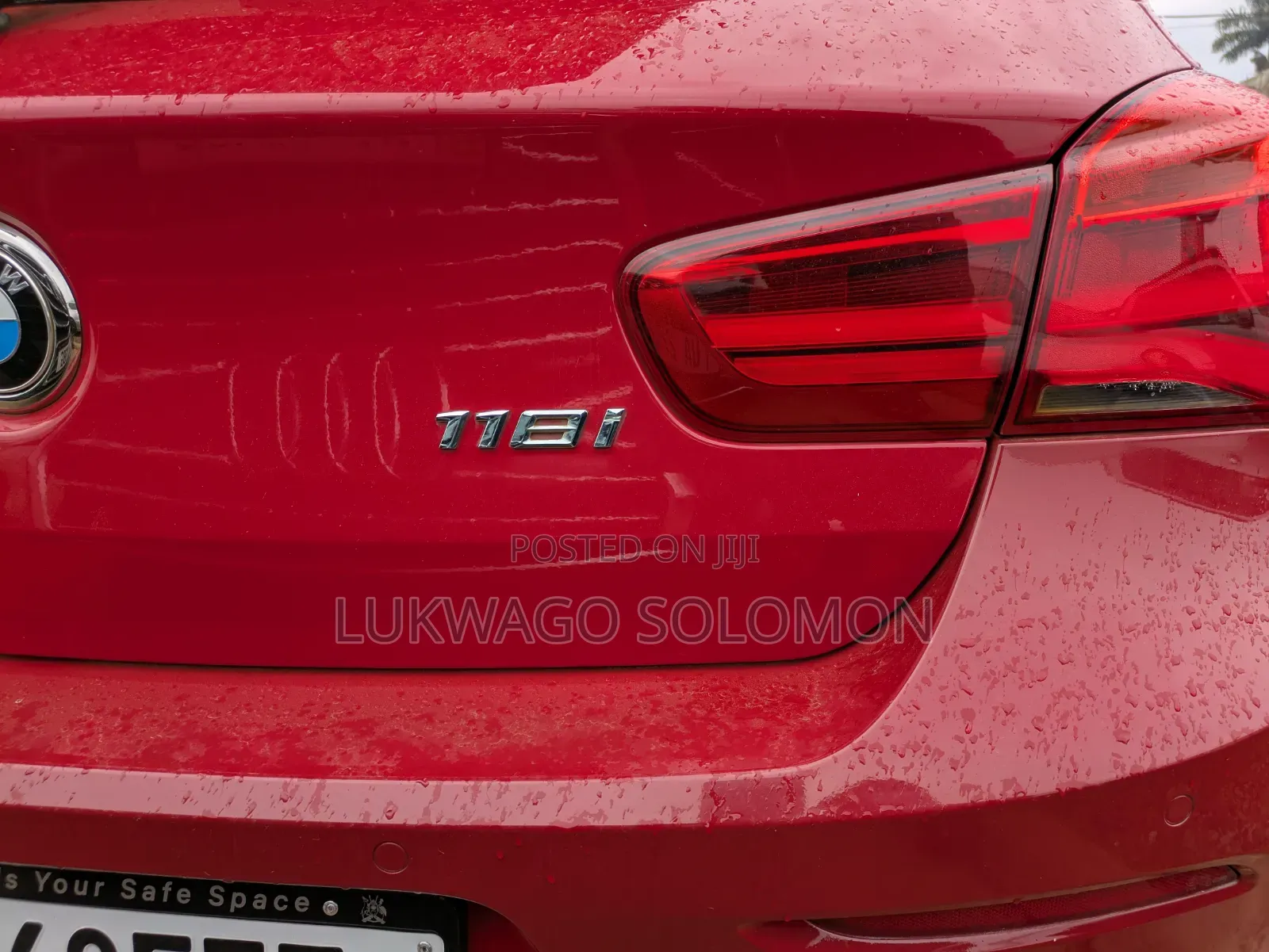 BMW 118i 2014 Red