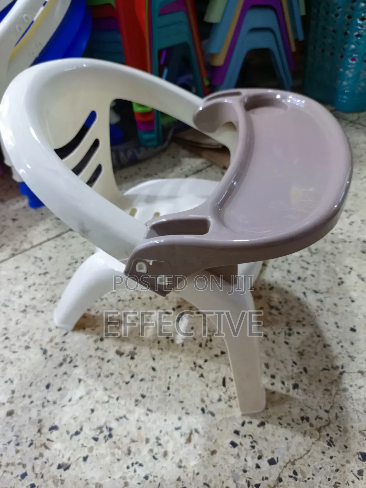 Portable Plastic Baby Feeding Chair