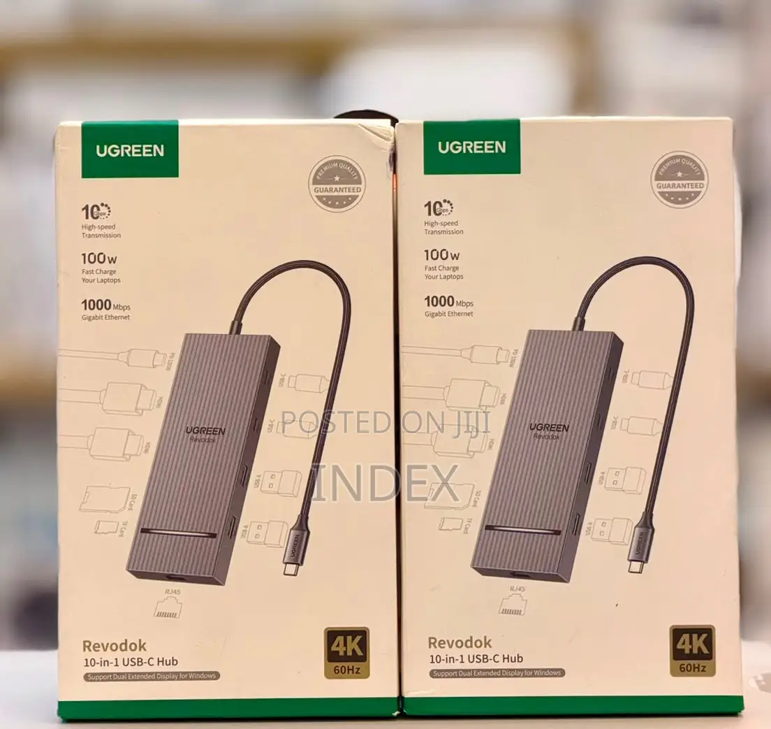 Ugreen Revodok 10in1 Usb C Hub Docking Station Dual Monitor