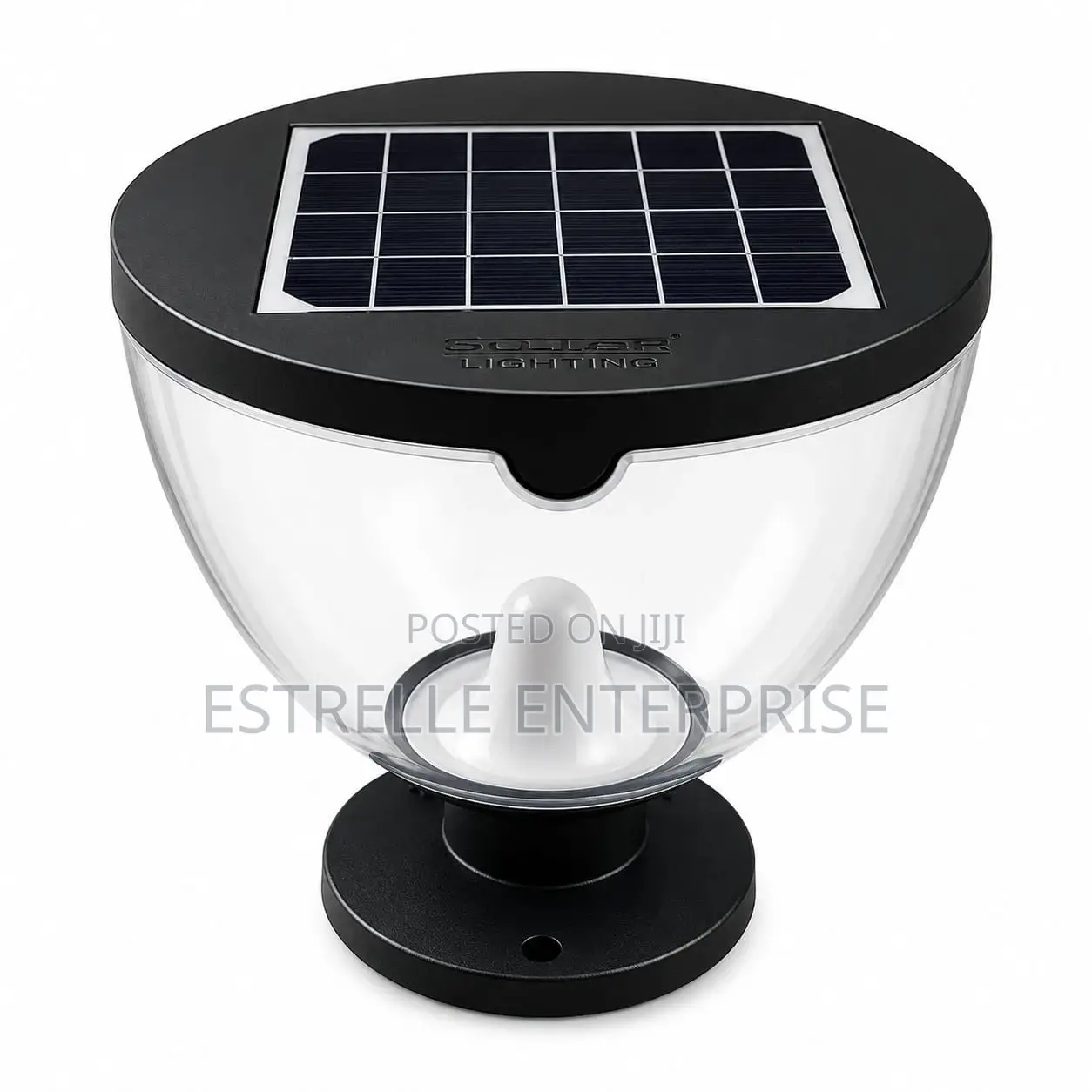 Solar Garden Pillar Light Automatic Sensor Kampala