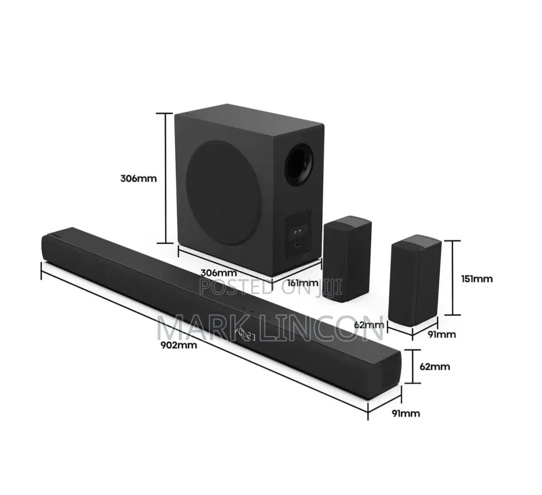 Hisense Hs5100 5.1 Channel Soundbar With Wireless