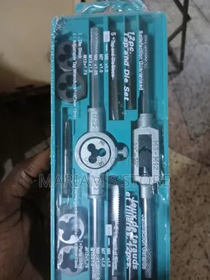 12-Piece Metric Tap and Die Set.