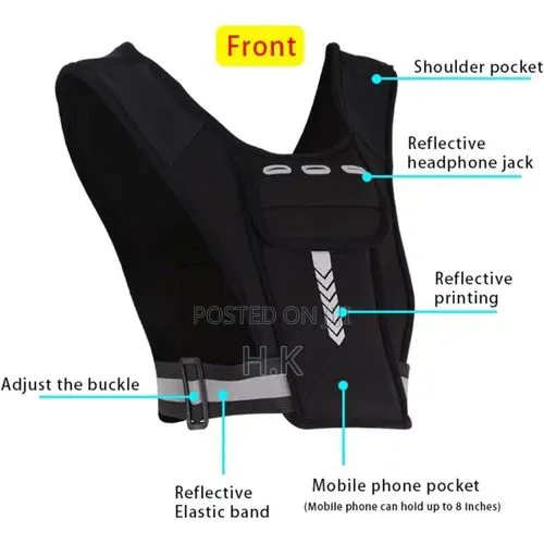 Running Vest Phone Holder for Men Women