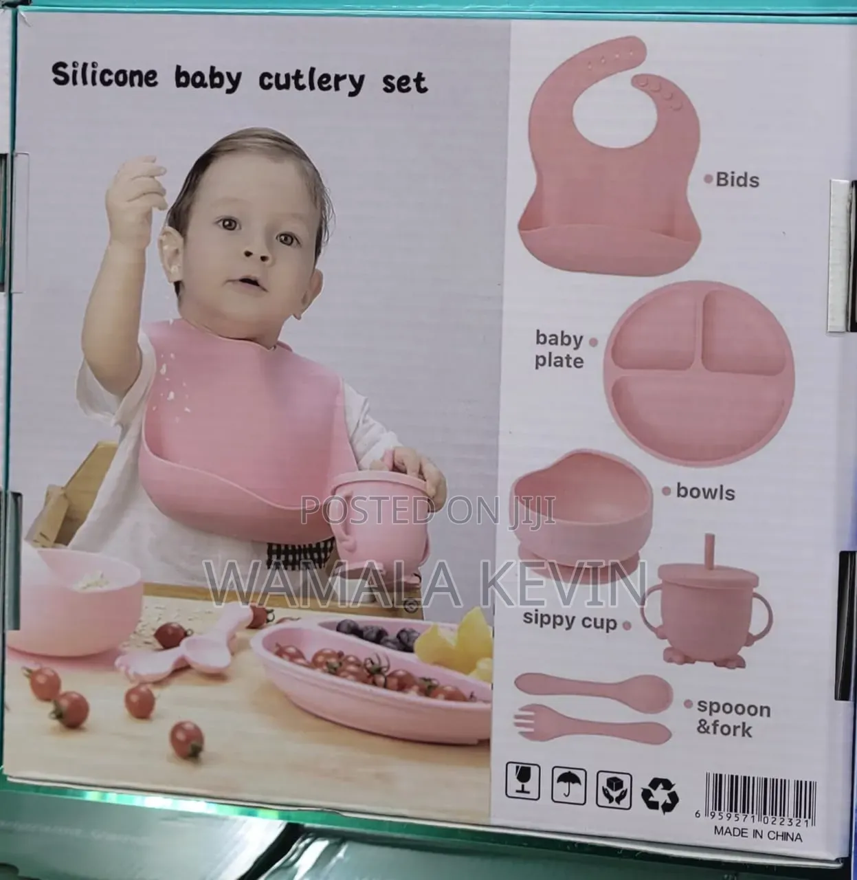 6-Piece Silicone Baby Cutlery Set