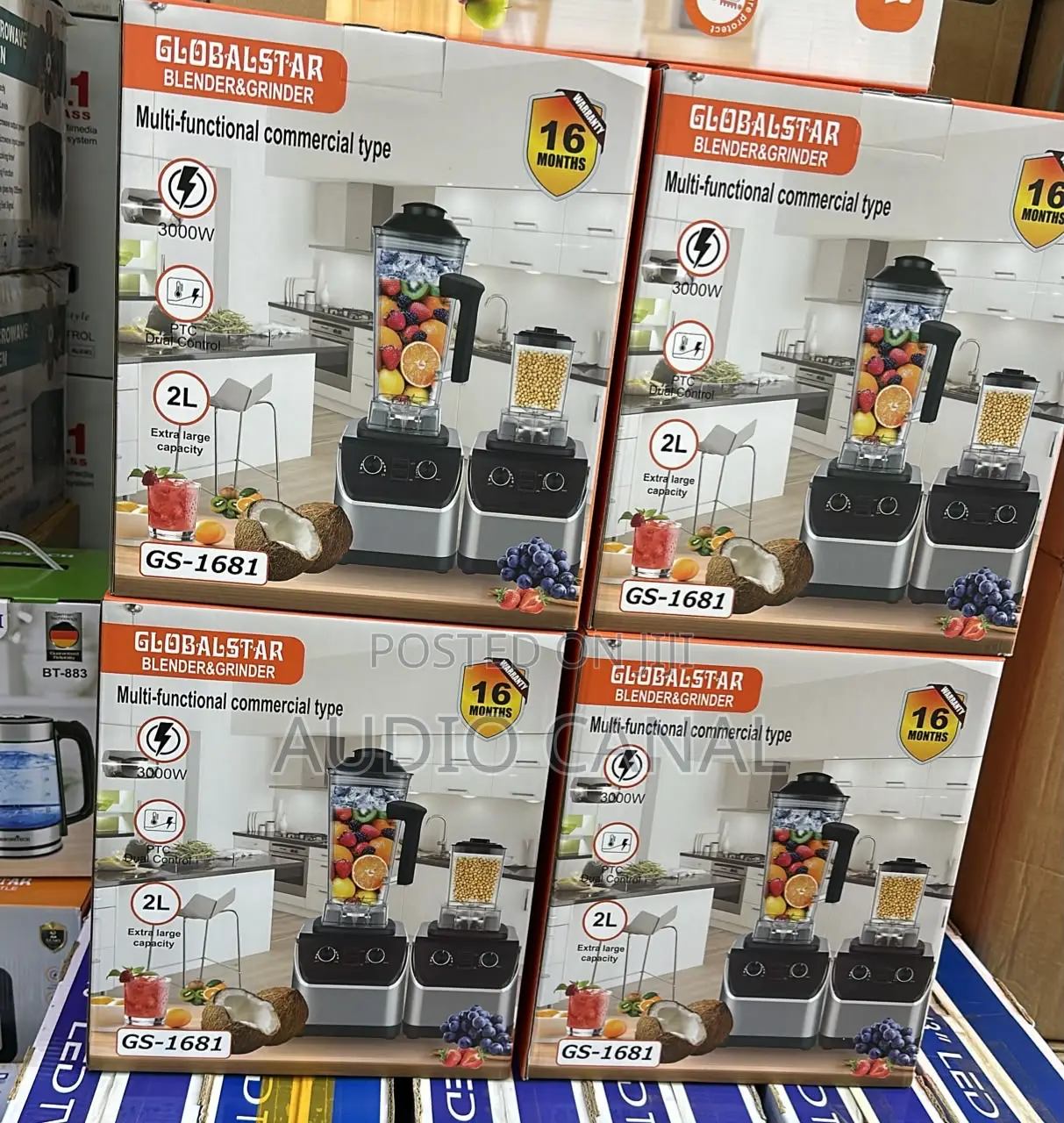 Gs1681 Copper Motor Blender