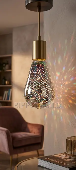 Aerbes Ab-qp70 5w Led 3d Fireworks Decorative Bulb E27