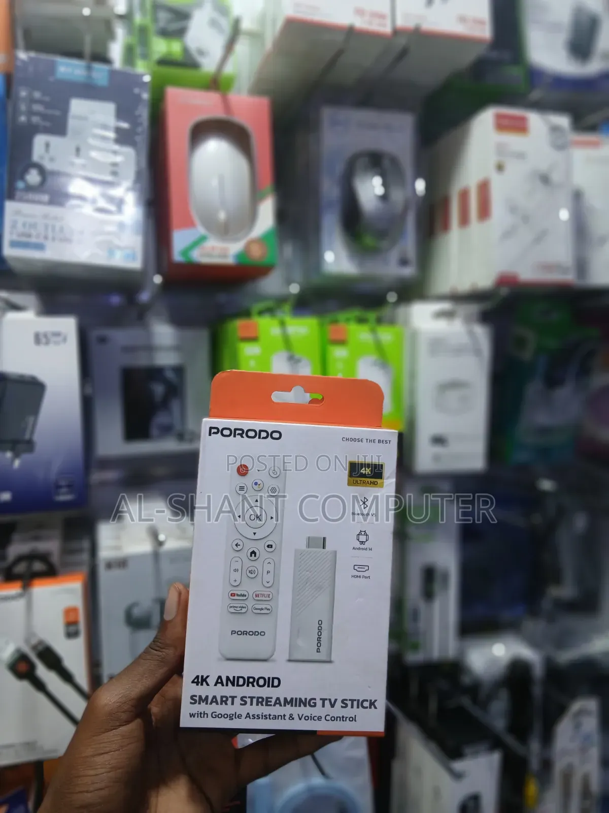 Porodo Android Smart Streaming Tv Stick