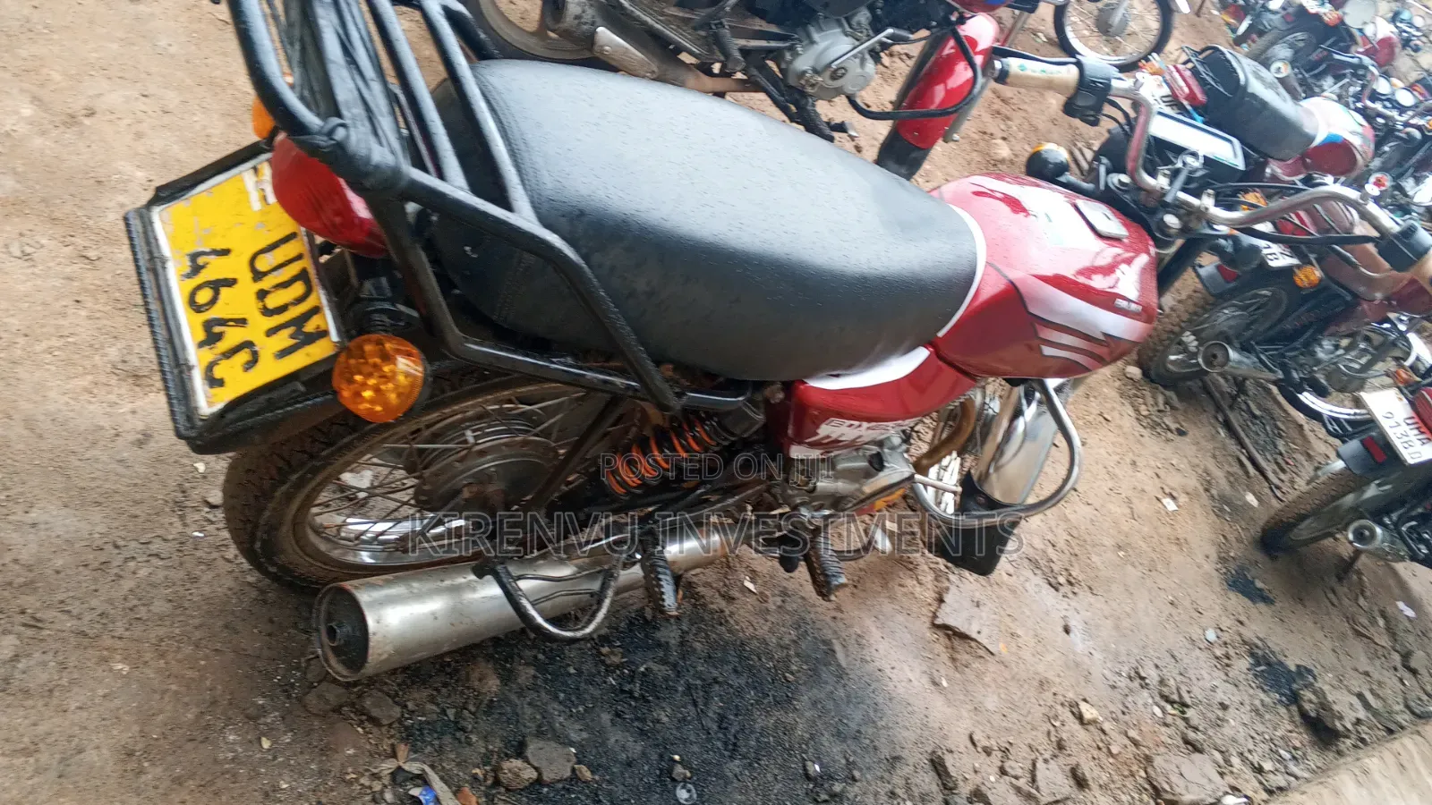 Bajaj Boxer 2015 Red