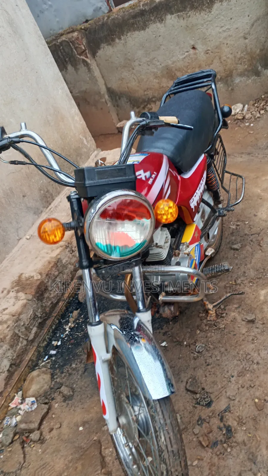 Bajaj Boxer 2015 Red