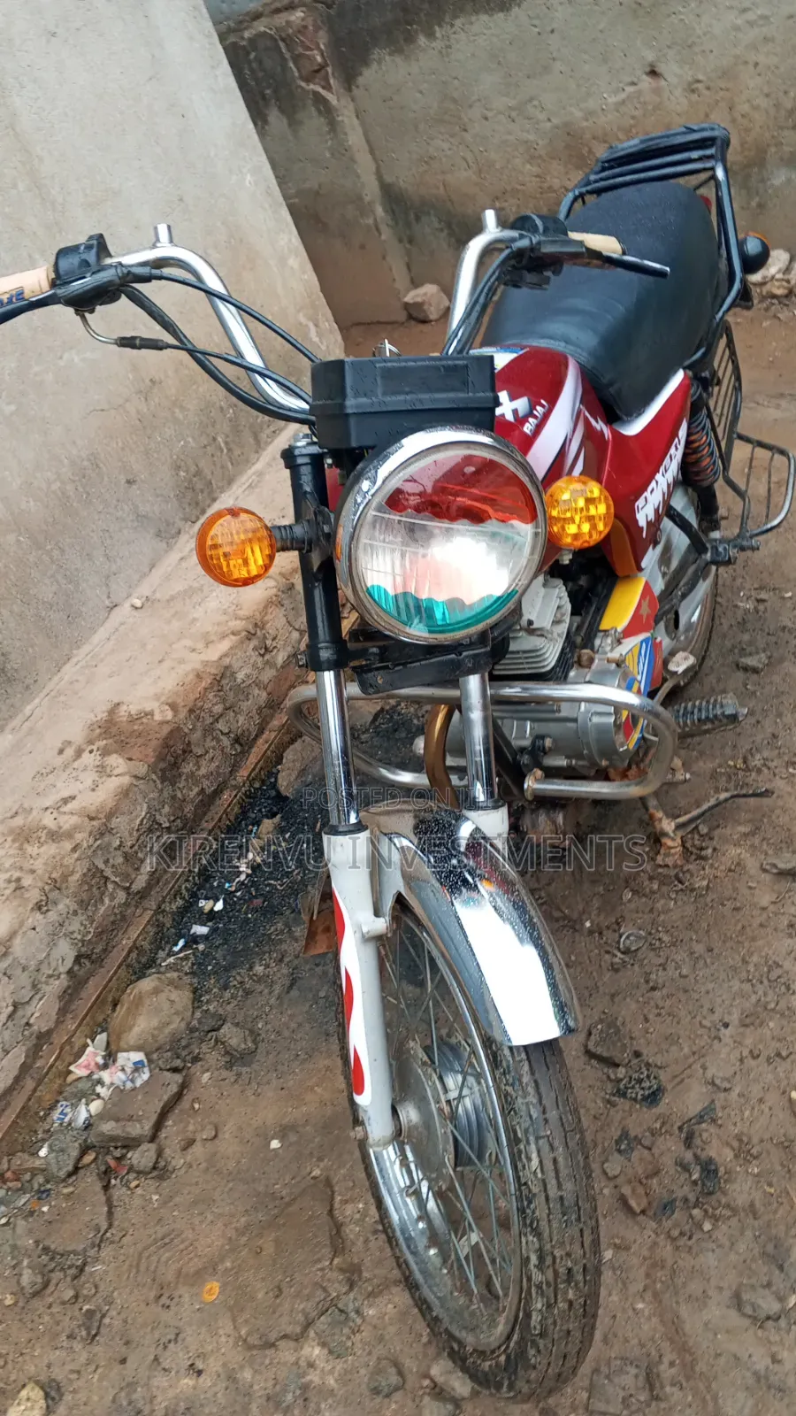 Bajaj Boxer 2015 Red