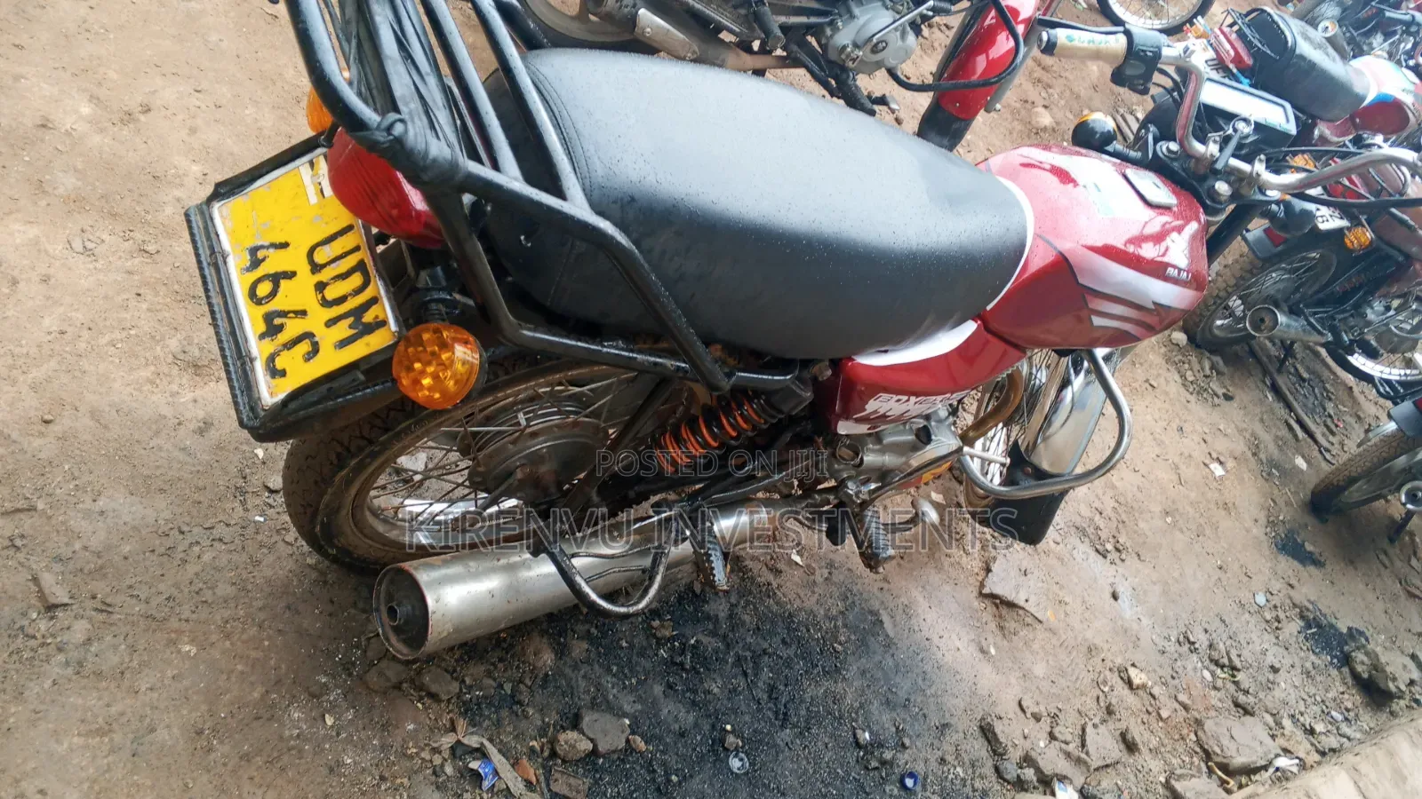 Bajaj Boxer 2015 Red