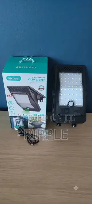 Aerbes Ab-Ty237 46 Led Solar Motion Sensor Clip Light