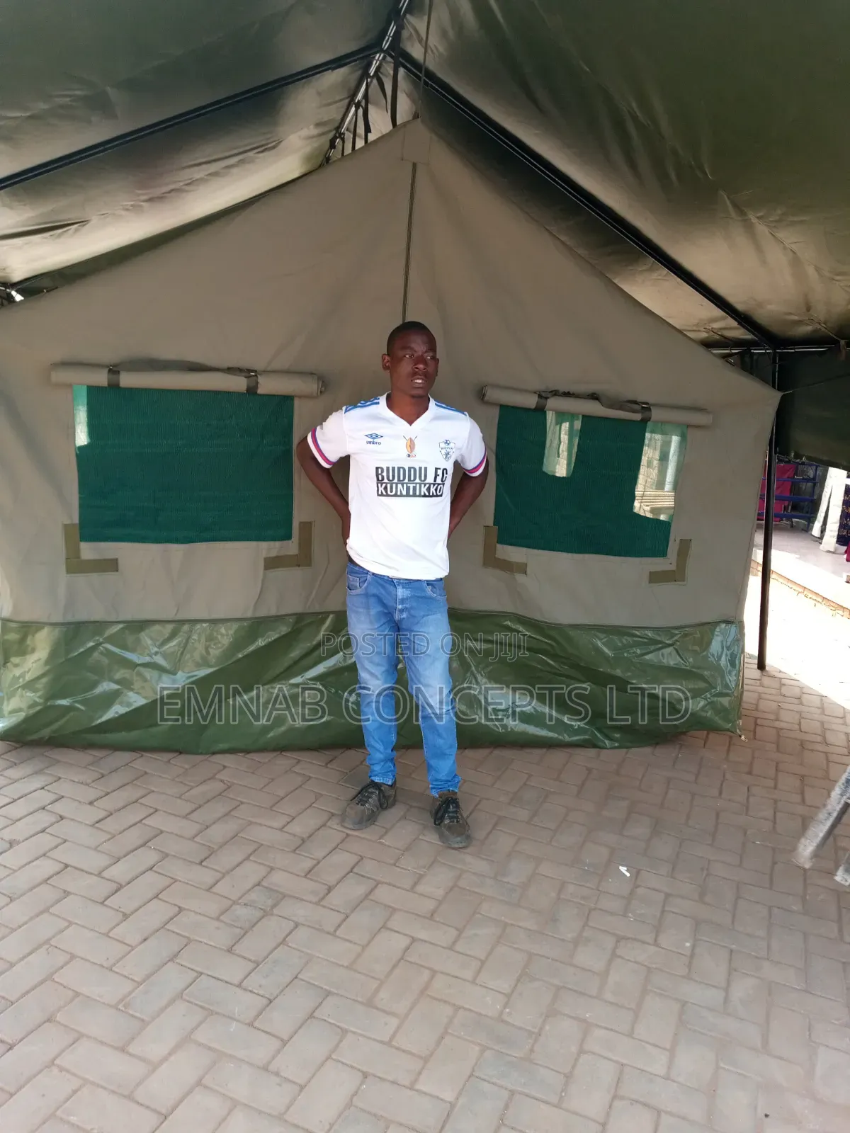 Ordinary Church Tent For Fifty Seaters In Blue Color