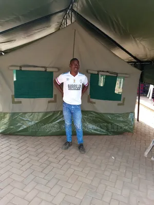 Ordinary Church Tent For Fifty Seaters In Blue Color