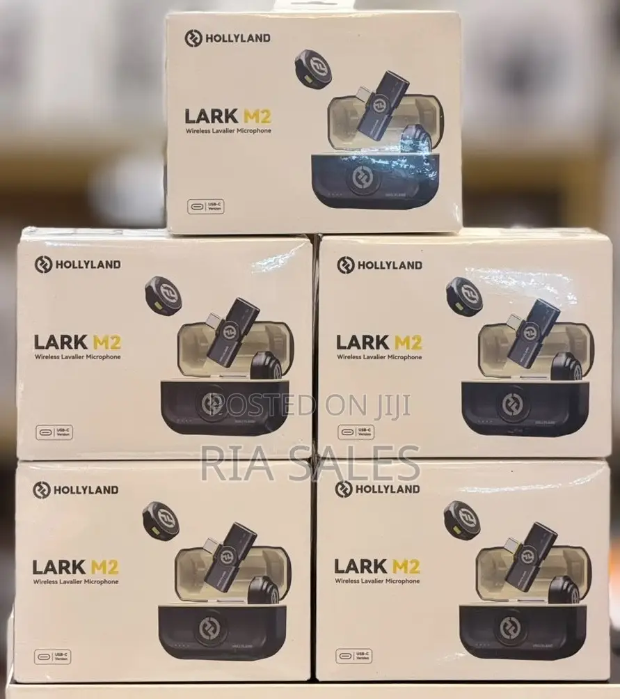 Hollyland Lark M2 Duo Wireless Lavalier Microphones