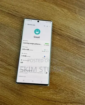 New Samsung Galaxy Note 10 Plus 256 GB White