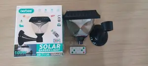 Aerbes Ab-Ty139 100w RGB Solar Garden Wall Light With Remote