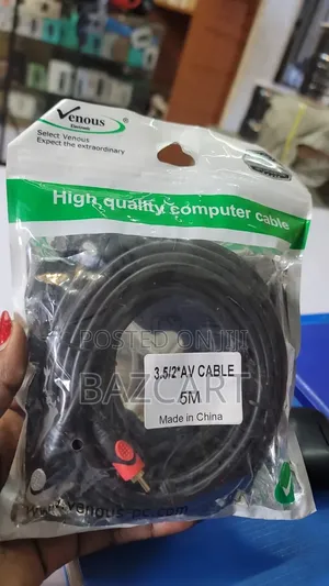 Aux to Av Cable - 5m