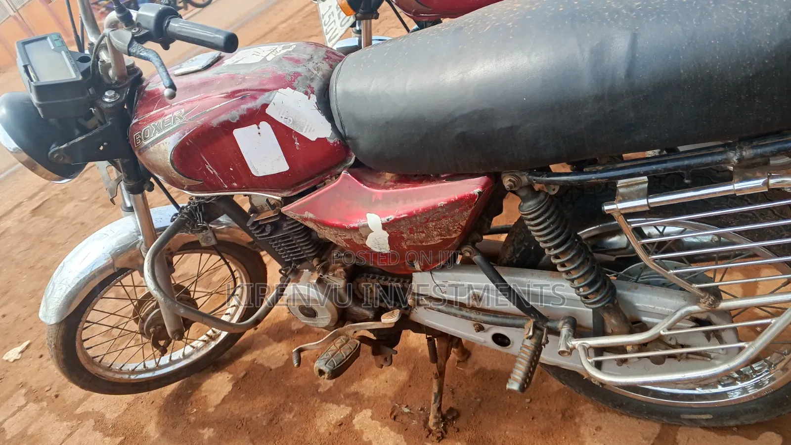 Bajaj Boxer 100 2015 Red