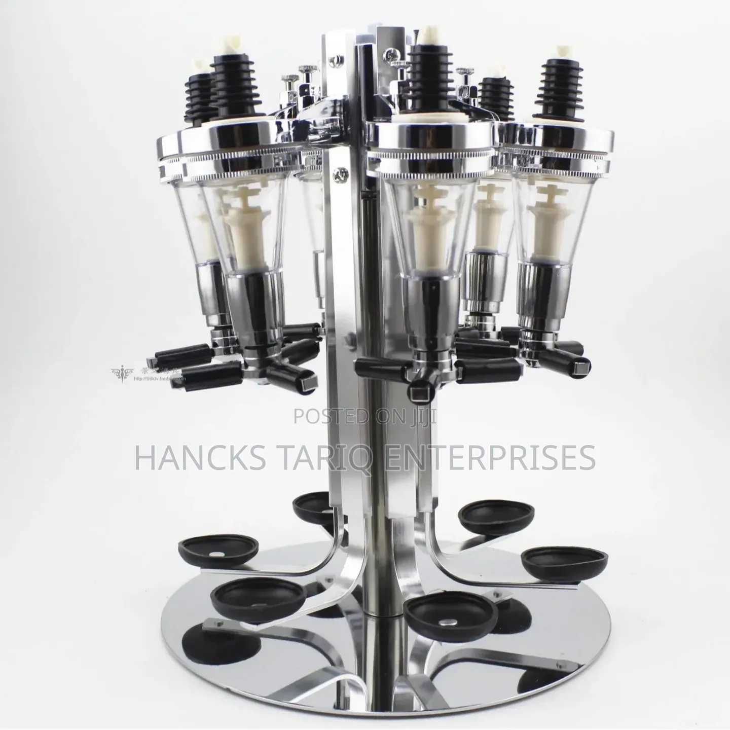 -bottle Rotating Bar Butler – Premium Liquor Dispenser