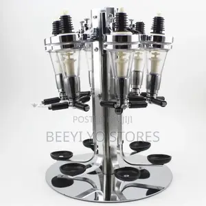 -bottle Rotating Bar Butler – Premium Liquor Dispenser