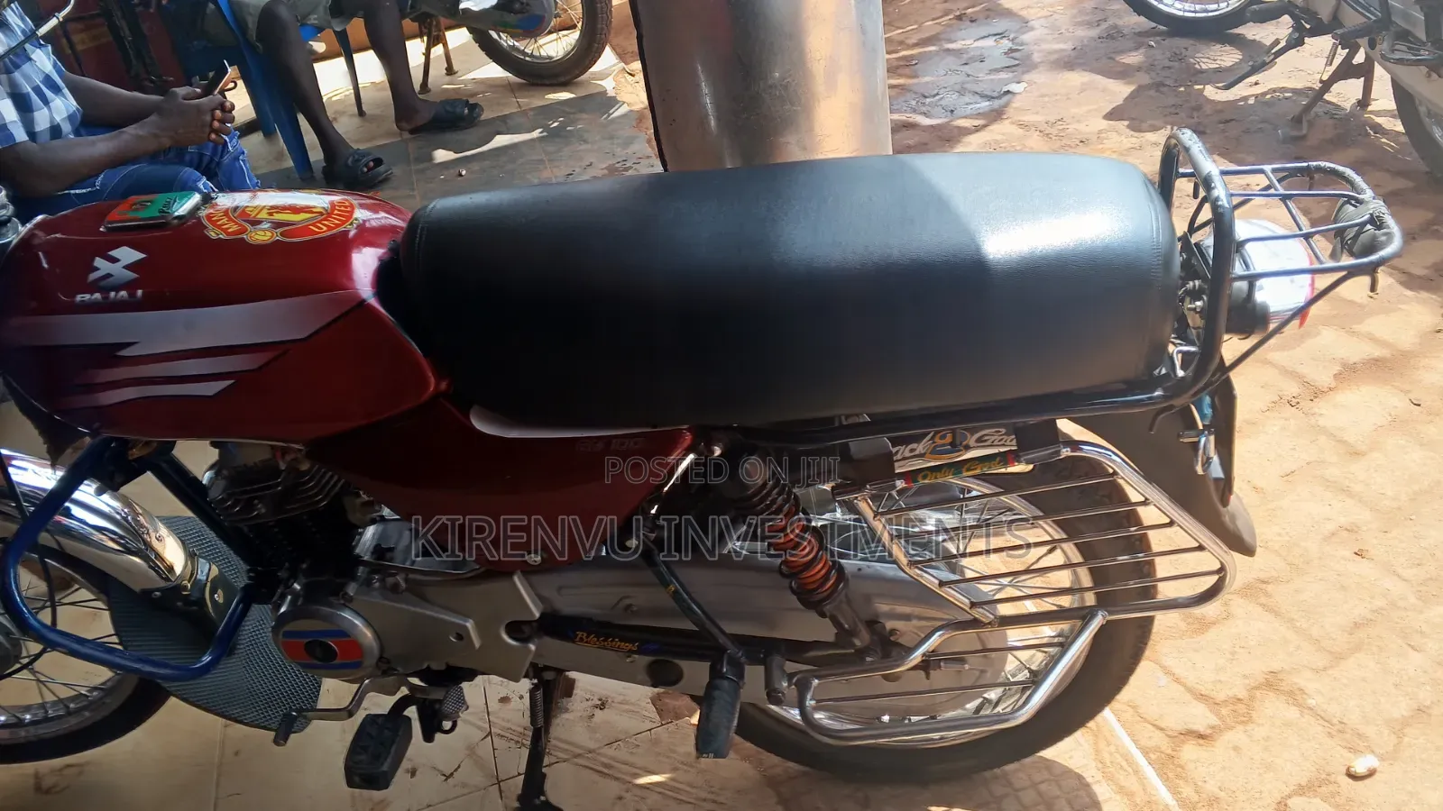 Bajaj Boxer 100 2017 Red