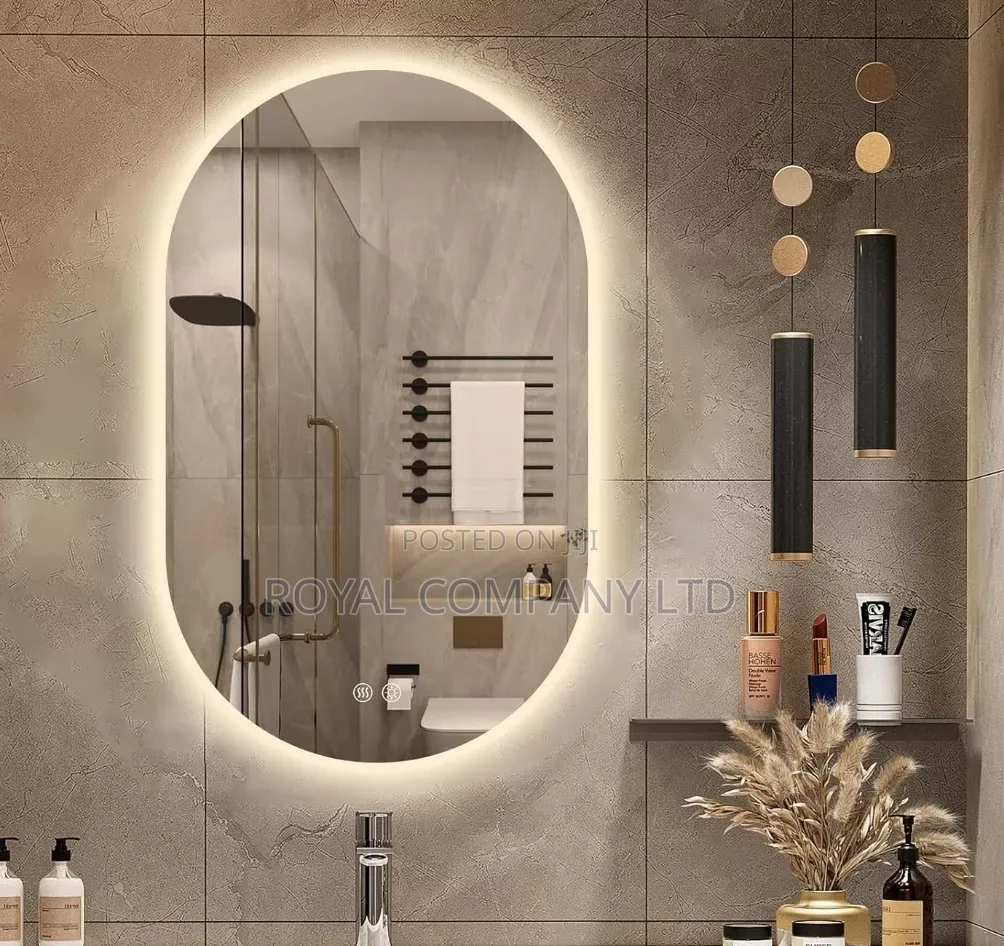 Oval Led Mirror 32by20
